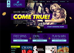 Dreams Casino Main Screenshot