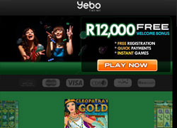Yebo Casino Mobile Screenshot