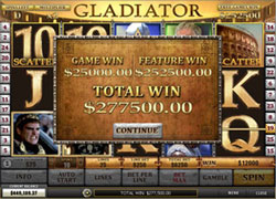 Gladiator Win Screenshot