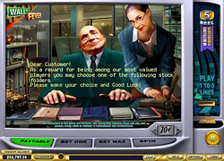 Wall Street Fever Bonus Game Screenshot